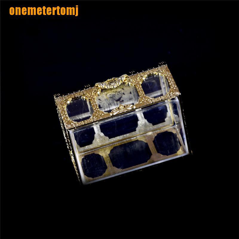 Hộp đựng trang sức/ kẹo mini bằng nhựa hình rương kho báu thú vị