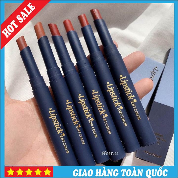 CHÍNH HÃNG Set 6 Cây Son Thỏi HengFang Lipstick Hàng Mới