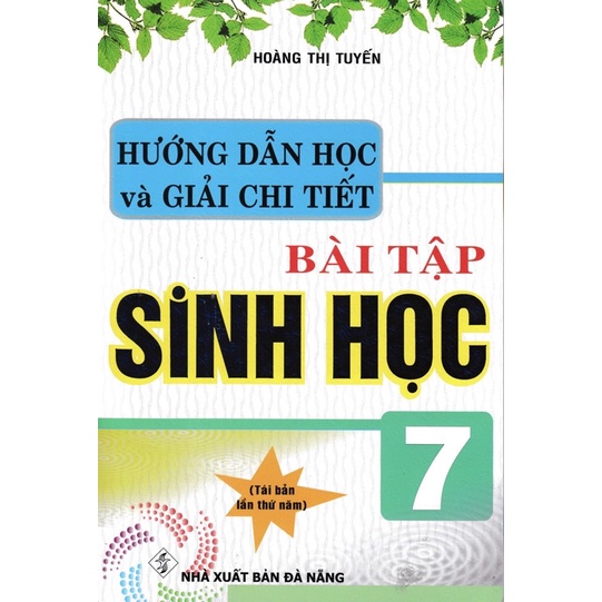 Sách - Hướng dẫn học và giải chi tiết bài tập sinh học 7 (HA49)