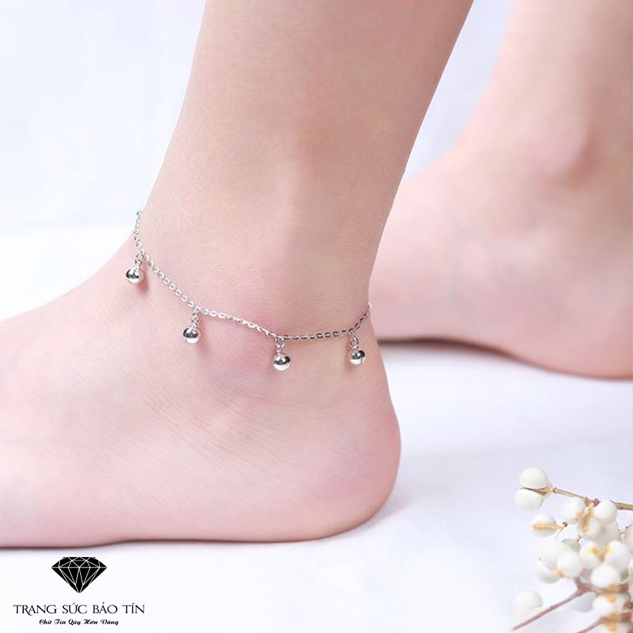 Lắc Chân Nữ Chuông Bạc Xi Bảo Tín | BigBuy360 - bigbuy360.vn