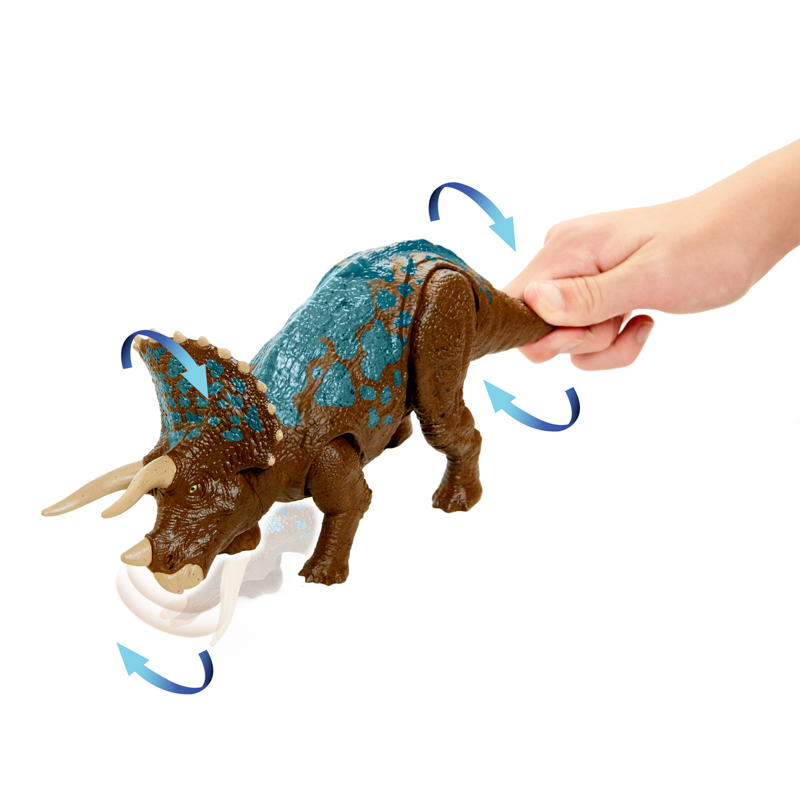 Đồ Chơi Mô Hình JURASSIC WOLRD MATTEL Khủng Long Tam Giác Long Triceratops GVH66/GJN64