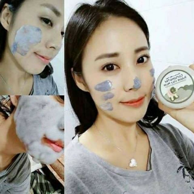 Mặt Nạ Bong Bóng Thải Độc Carbonated bì heo.