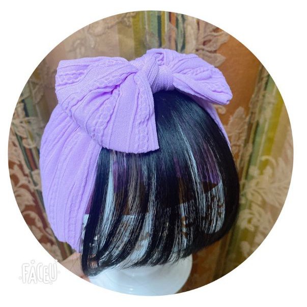 Băng đô tóc mái giả cho bé