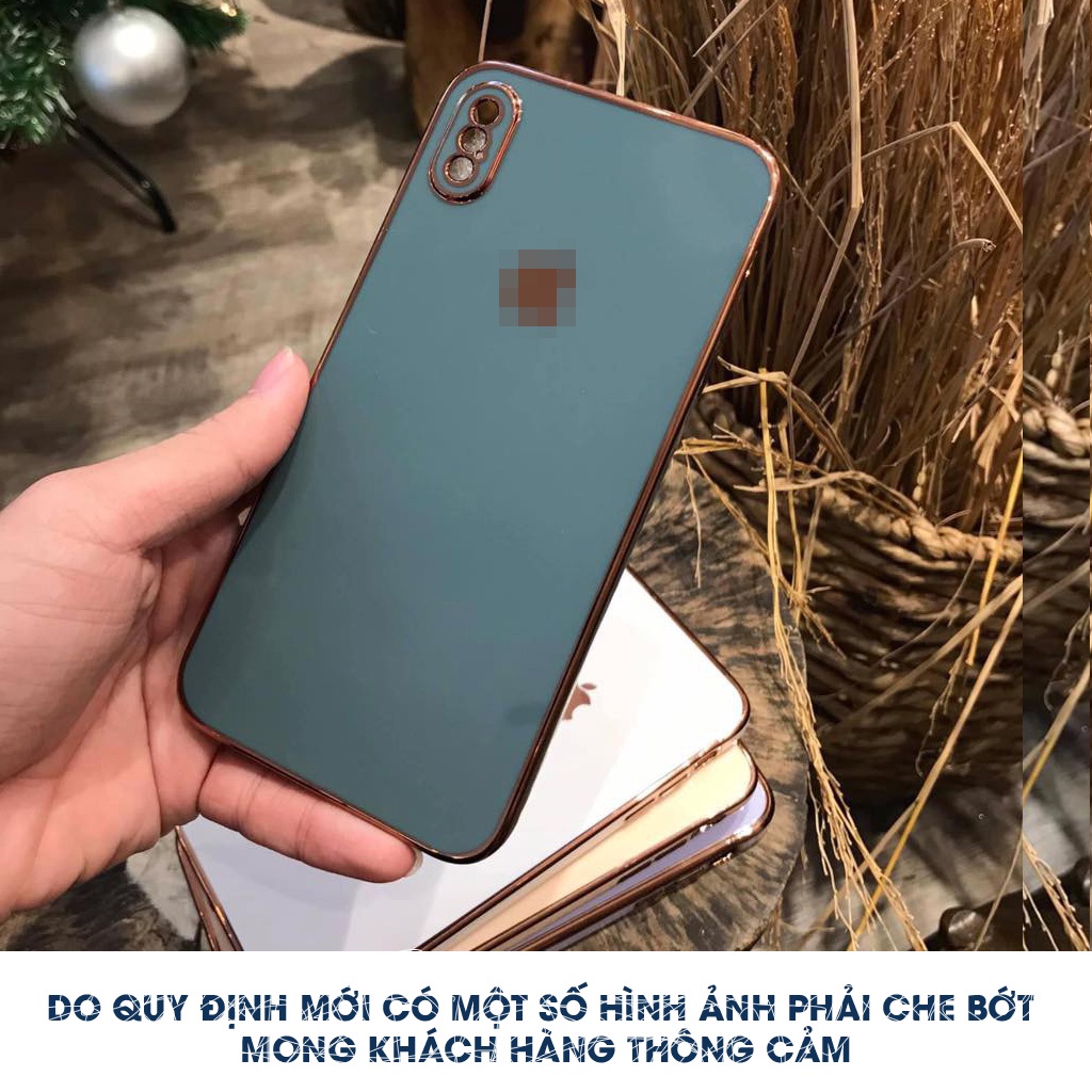 Ốp Lưng Iphone Vuông Kiểu iphone 12 - Ốp Độ ip12 Viền Sang Trọng Nhiều màu - ip Lala17