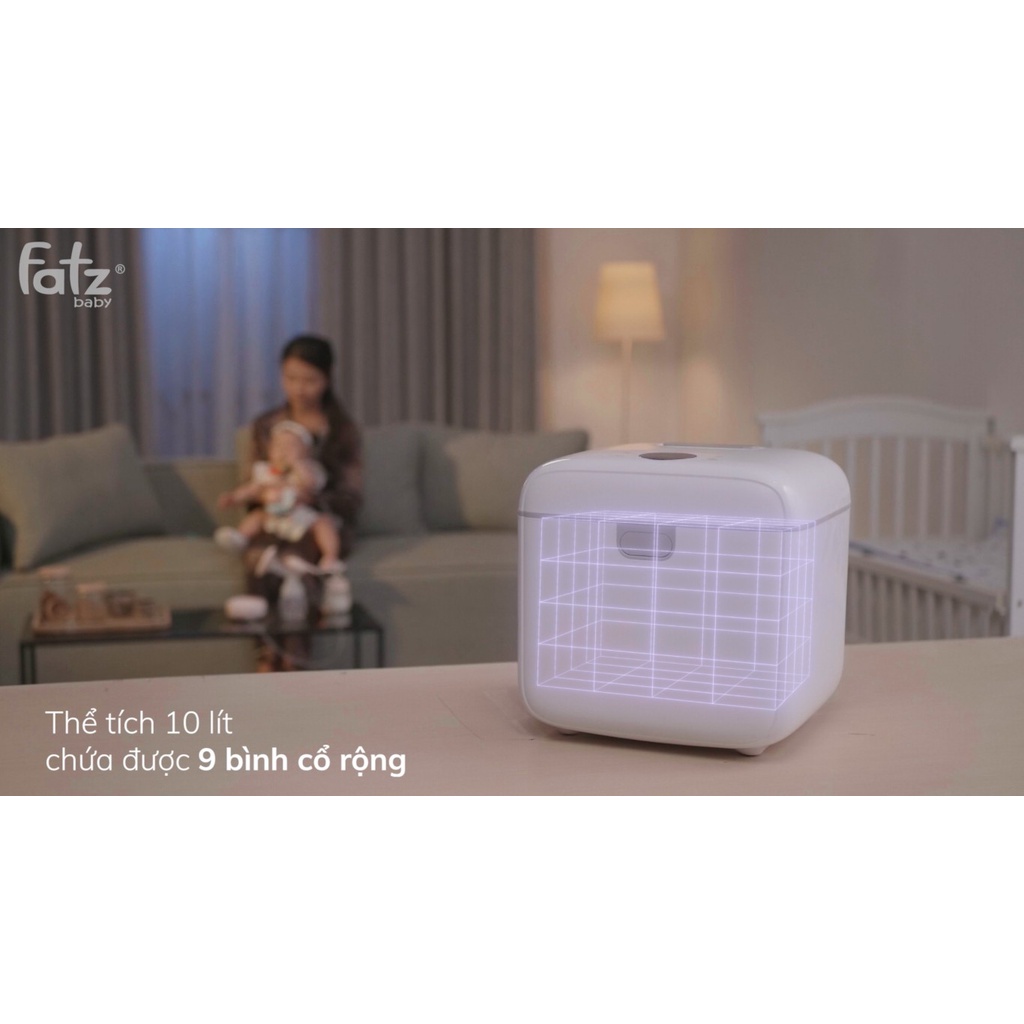 Máy Tiệt trùng Sấy Khô UV Thunder 4 FATZ BABY FB4716TN 10L, Ghi Trắng, 135W, AC 220V -240V, 50/60Hz