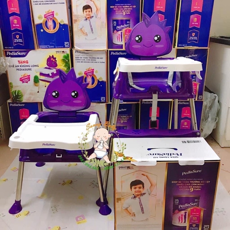 Ghế ăn dặm Khủng Long Pediasure cho bé