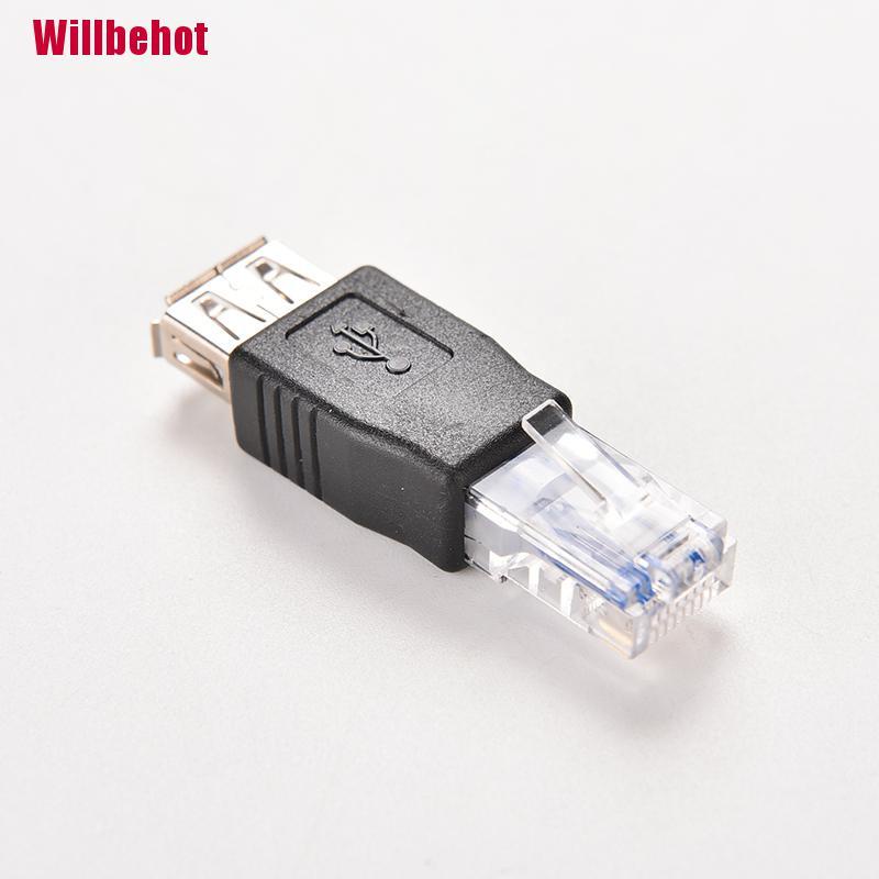Đầu chuyển đổi cổng mạng Rj45 sang Usb AF A chuyên dụng chất lượng cao