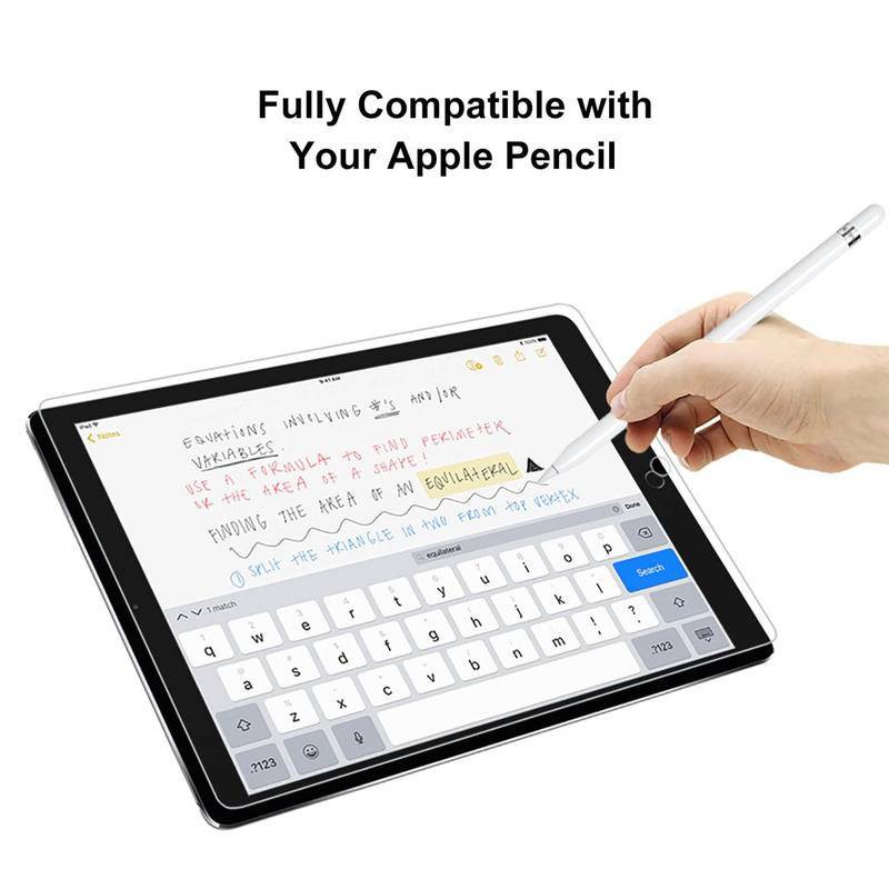 Set 2 kính cường lực Dllencase cao cấp thích hợp cho IPad 9.7 Pro 2017 2018 5/6th Air1/2 A025