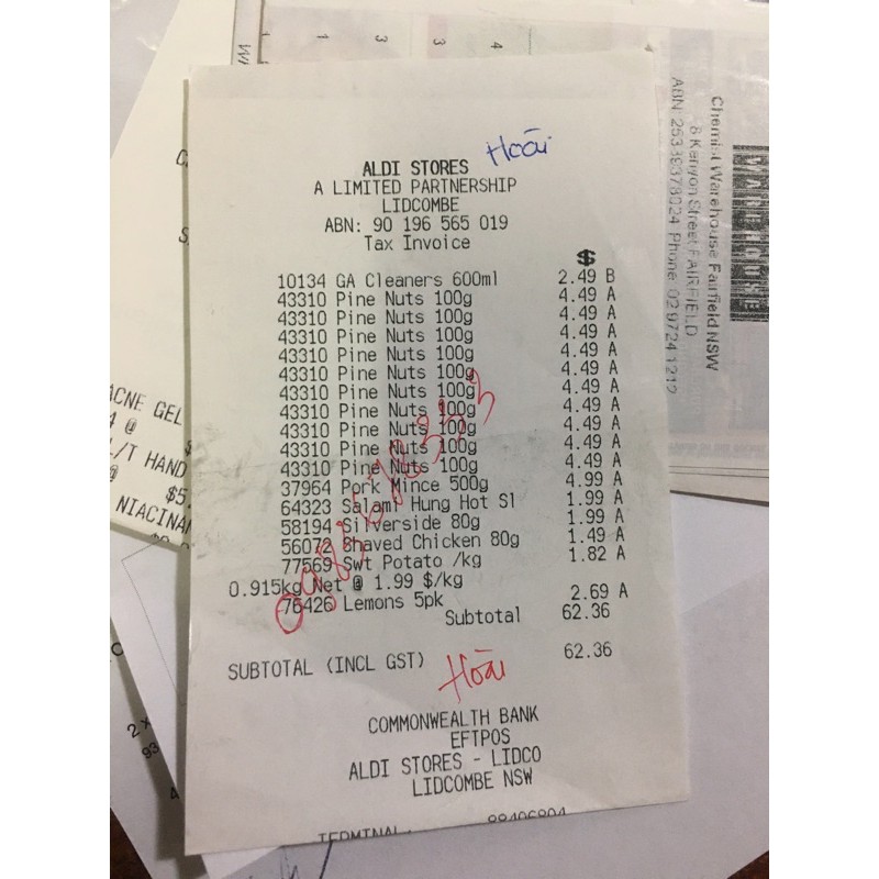 [Hạt Thông Úc] 100gr - chuẩn bill