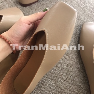 Giày xuất Hàn Quốc mõm vuông