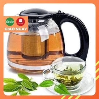 Bình lọc trà thuỷ tinh cao cấp 1250ml - hàng khuyến mãi nutifood