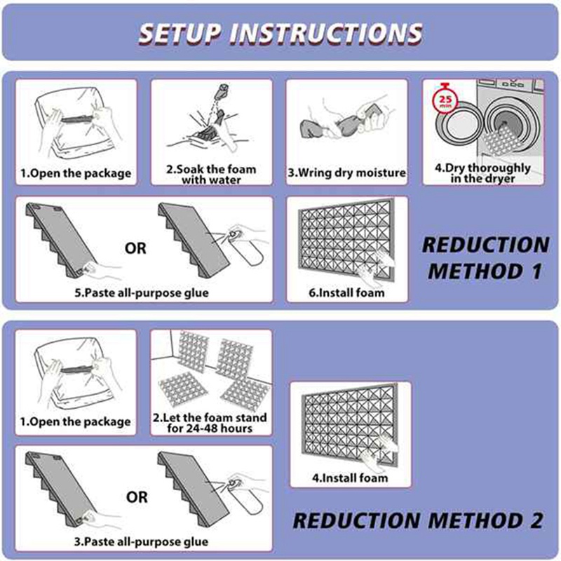 12 gói Tấm bọt cách âm . Tấm bọt âm thanh Mật độ cao Hấp thụ âm thanh Kim tự tháp Phòng thu Xử lý Tấm tường