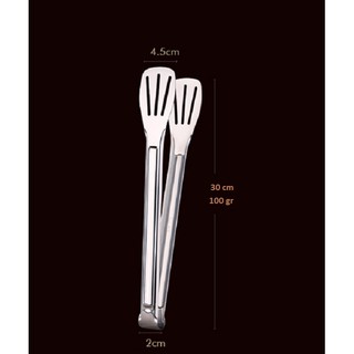 Kẹp gắp thức ăn cao cấp Inox 304