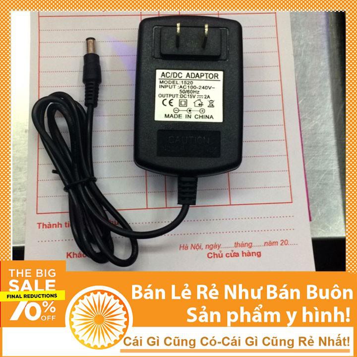 Nguồn 15v 2a adapter- nguồn loa kẹo kéo - loa kéo