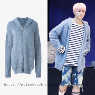 [BTS] Cardigan lông mềm Spring day Jimin
