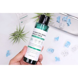 Nước Hoa Hồng Some By Mi AHA-BHA-PHA 30 Days Miracle TonerFull 150ml