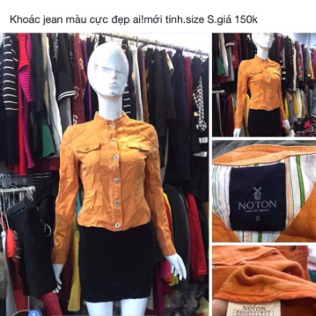 Combo aoa khoac jean +phông