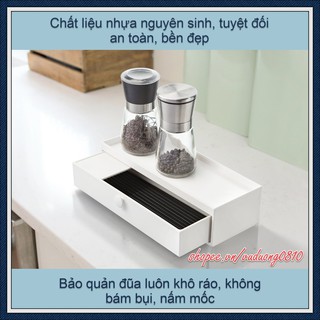 Hộp đựng đũa Inochi (loại nằm) - ion Ag+ kháng khuẩn khử mùi