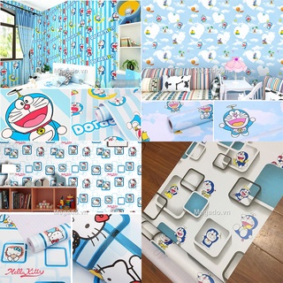 Giấy dán tường phòng trẻ em, dán hình con vật hoạt hình [DD0031]