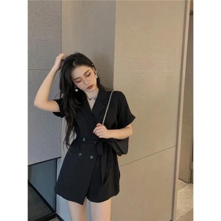 JUMPSUIT CỔ VEST THỜI TRANG, JUMPSUIT CÔNG SỞ