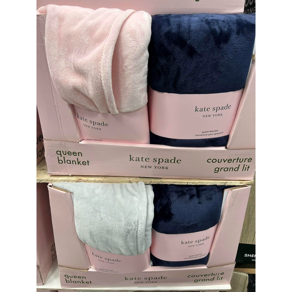 Chăn lông KATE SPADE NEW YORK bom tấn mùa 2022 EMINBedding