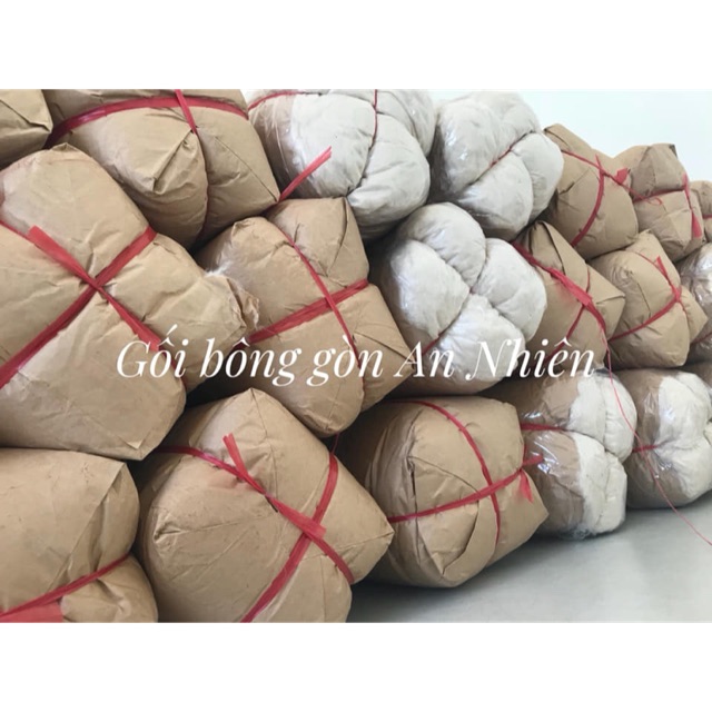 Bông gòn tự nhiên nhồi gối 500gr
