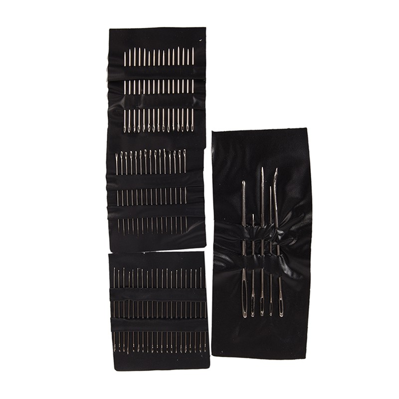1 Bộ 55 Cây Kim Khâu Bằng Thép Không Gỉ DIY Phong Cách Mới
