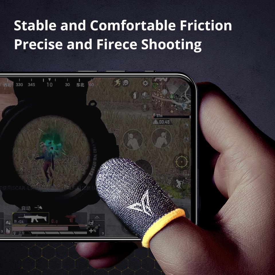 Bộ 2 vỏ bọc ngón tay chống thấm mồ hồi dùng khi chơi game PUBG trên màn hình cảm ứng Flydigi