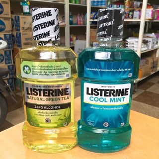 Nước xúc miệng Listerine Thái Lan Trà Xanh,Bạc Hà thơm mát