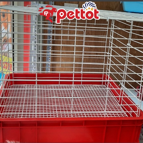 Chuồng mèo, thỏ, chuột lang bọ ú chó mèo chinchilla cao cấp thanh dày đẹp size đại 60x42x38cm