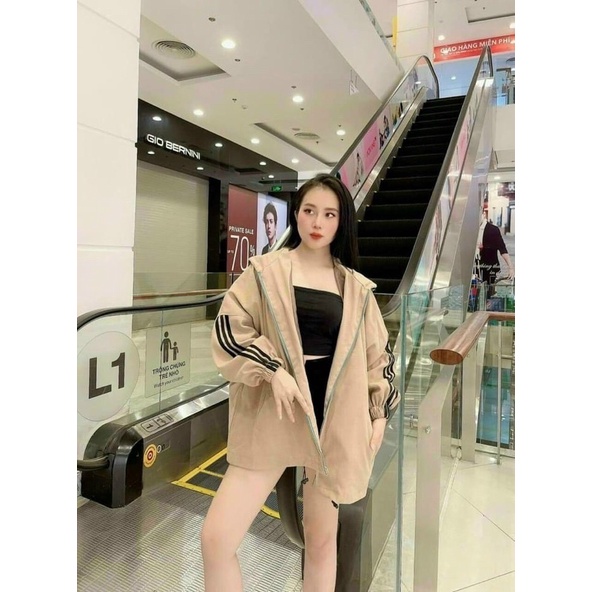 Áo khoác Da Lộn 2 lớp 147k