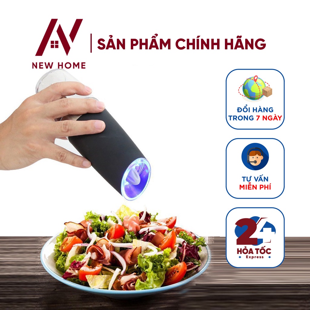 Máy xay tiêu tự động, máy xay hạt tiêu đa năng cao cấp và xay gia vị trong nhà bếp
