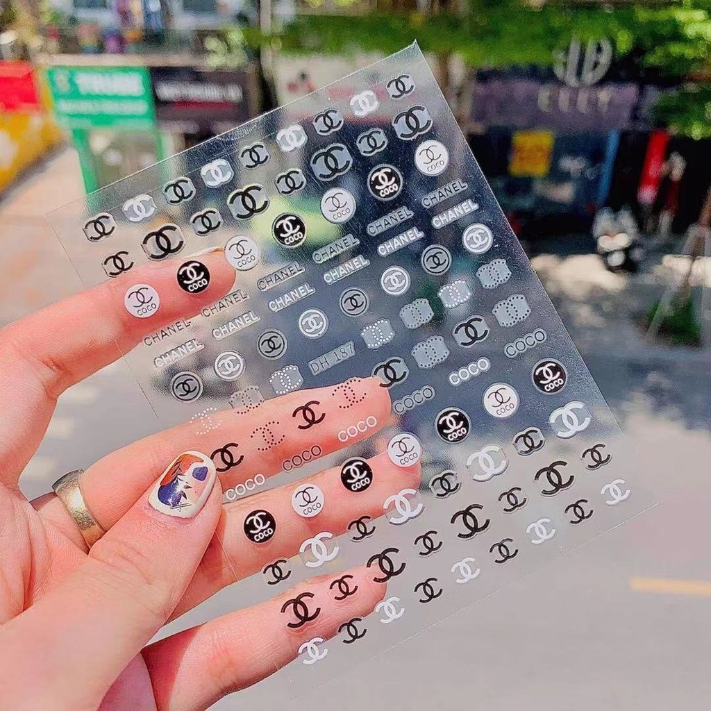 STICKER TRANG TRÍ NAIL