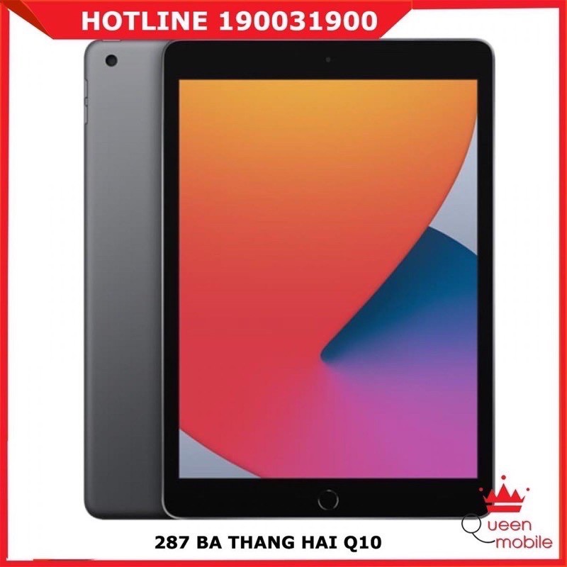 [GÓP 0%] Máy Tính Bảng Apple iPad (Gen 8) (2020) 10.2" 4G (WIFi + Cellular) 128GB - Hàng Chính Hãng | BigBuy360 - bigbuy360.vn