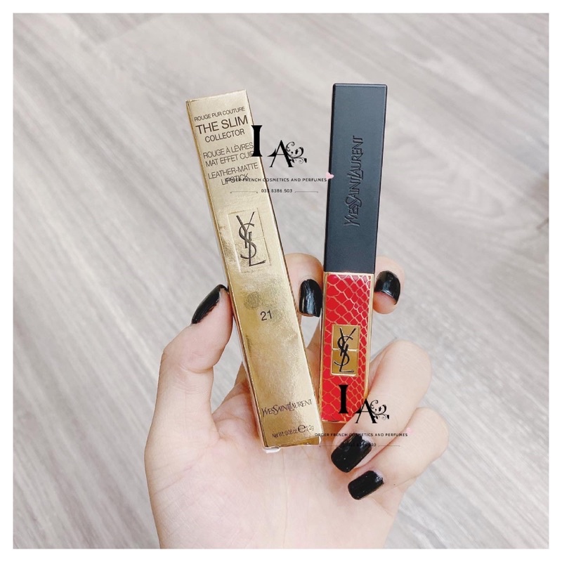 Son YSL Rouge Pur Couture The Slim Collector Vỏ Đỏ Limited sẵn Màu 21,28
