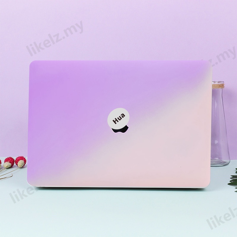 case macbook air pro M1 M2 13 inch 2022 Bao Da Máy Tính Bảng Màu Hồng Gradient Dành Cho Macbook pro 14 A2442 Air13 M1 A2337 A2179 pro 13 2020 A2338 16 inch 2021 Ốp