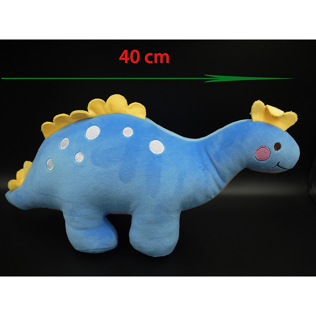 THÚ BÔNG KHỦNG LONG CỔ DÀI MÁ XOẮN  VẢI MINISO MỀM MỊN, AN TOÀN CHO BÉ