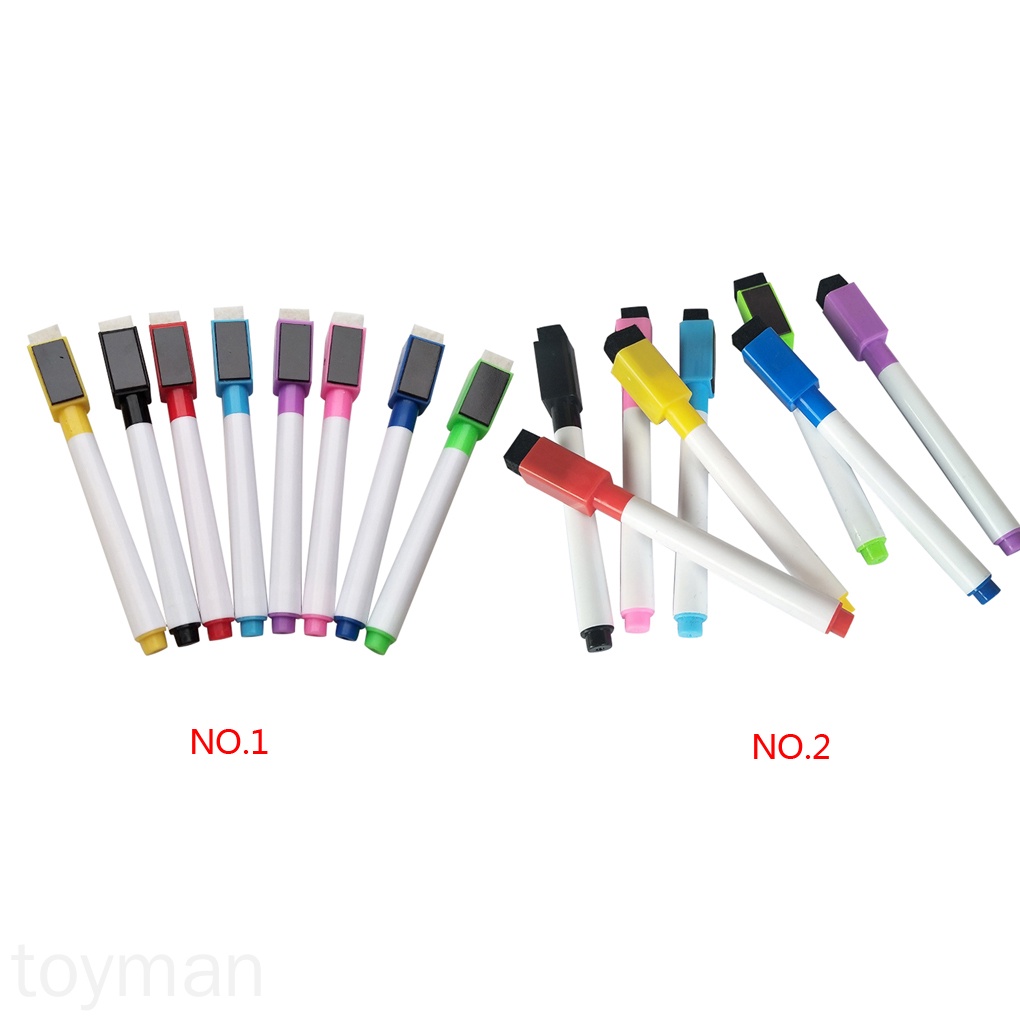 Set 8 Bút Lông Viết Bảng Nhiều Màu Sắc