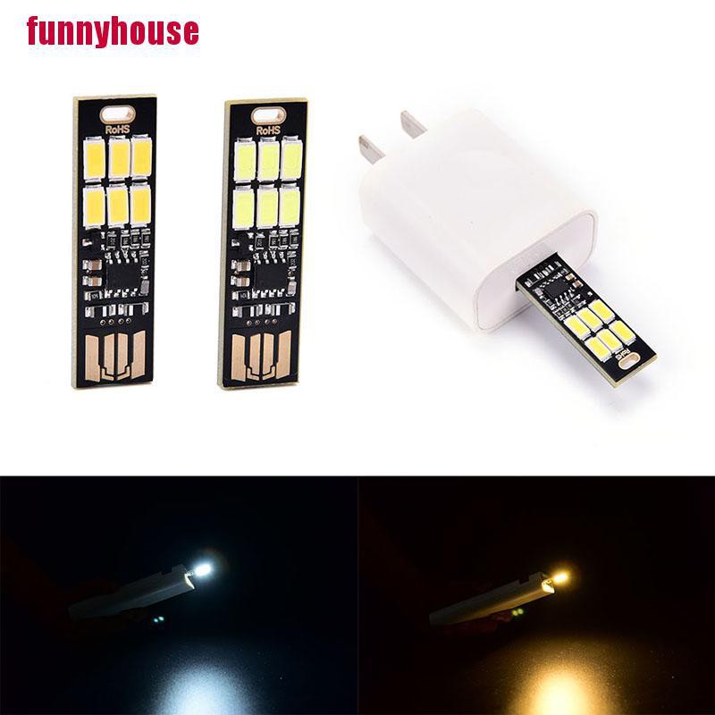 Đèn Led Mini 6 Bóng Cổng Usb Tiện Dụng