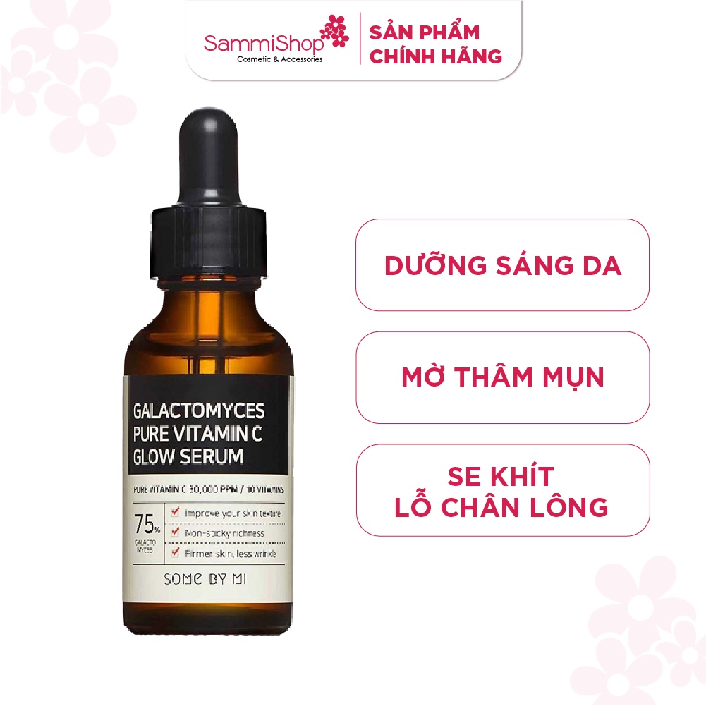 Some By Mi Tinh chất Galactomyces Pure Vitamin C Glow Serum 30ml