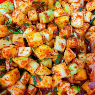 Kim chi củ su Hào giòn ngon 😋