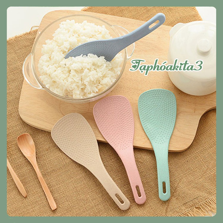 Muỗng ( vá ) Múc Cơm Lúa Mạch Chống Dính Siêu Tốt #C627