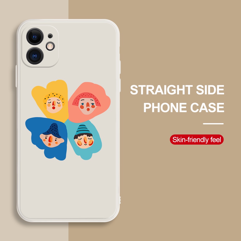 Ốp Điện Thoại TPU Dẻo In Họa Tiết Graffiti Dễ Thương Cho Xiaomi Redmi 4A 4X 5A 5Plus Note 5 6 6A 7 Note 7Pro 8Pro 8A 9A 9Pro