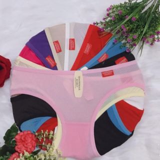 Combo 10 quần lót thông hơi_chất cotton