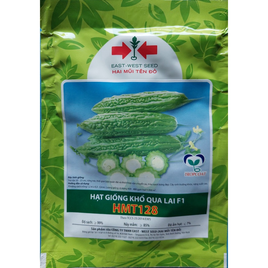 HẠT GIỐNG KHỔ QUA (MƯỚP ĐẮNG) LAI F1_ HMT128_ KL. 20G