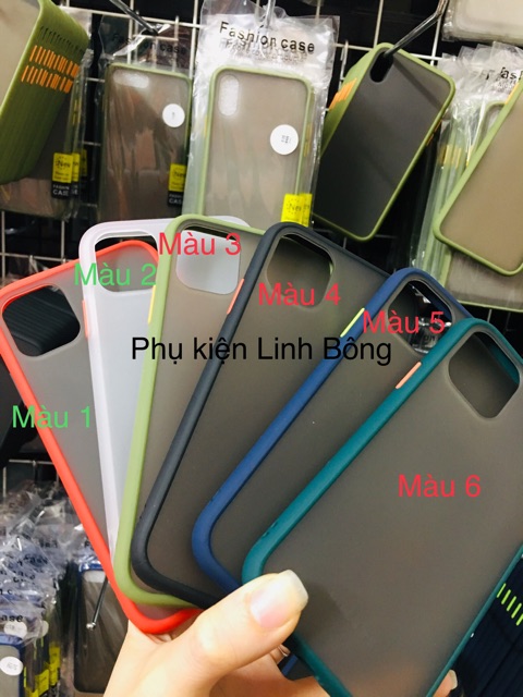 Ốp lưng lp-  ốp nhám/ rock chống bẩn, chống sốc cho ip 6 6s 7 8 6P 6sP 7P 8P X XS XsMax 11 ProMax