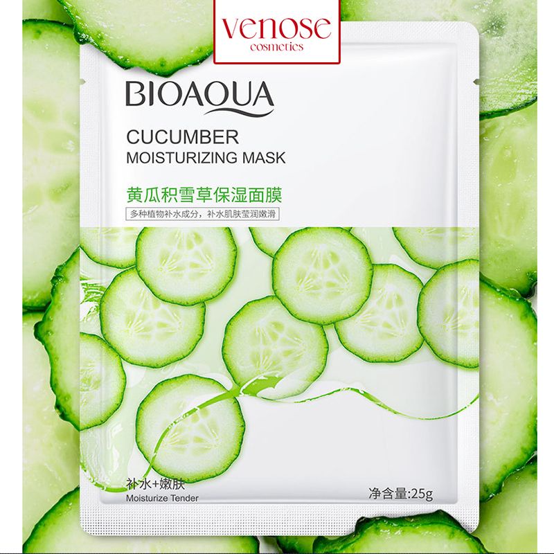 Mặt Nạ Hoa Quả BIOAQUA Dưỡng Ẩm Làm Trắng Da