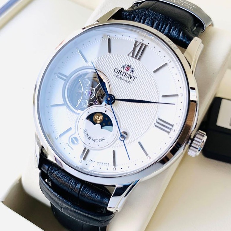 ĐỒNG HỒ NAM ORIENT SUN & MOON RA-AS0005S00B CHÍNH HÃNG