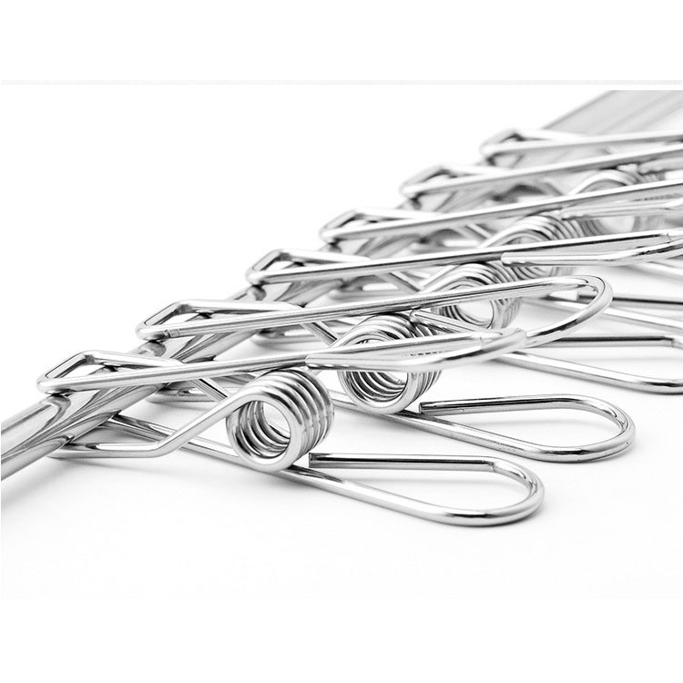 [ MUA 4 TẶNG 1  ]KẸP QUẦN ÁO BẰNG INOX KHÔNG GỈ 2021