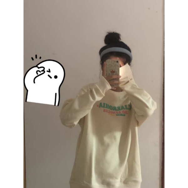 Áo sweater nỉ Mariah hàn